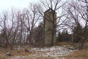 Old farm silo